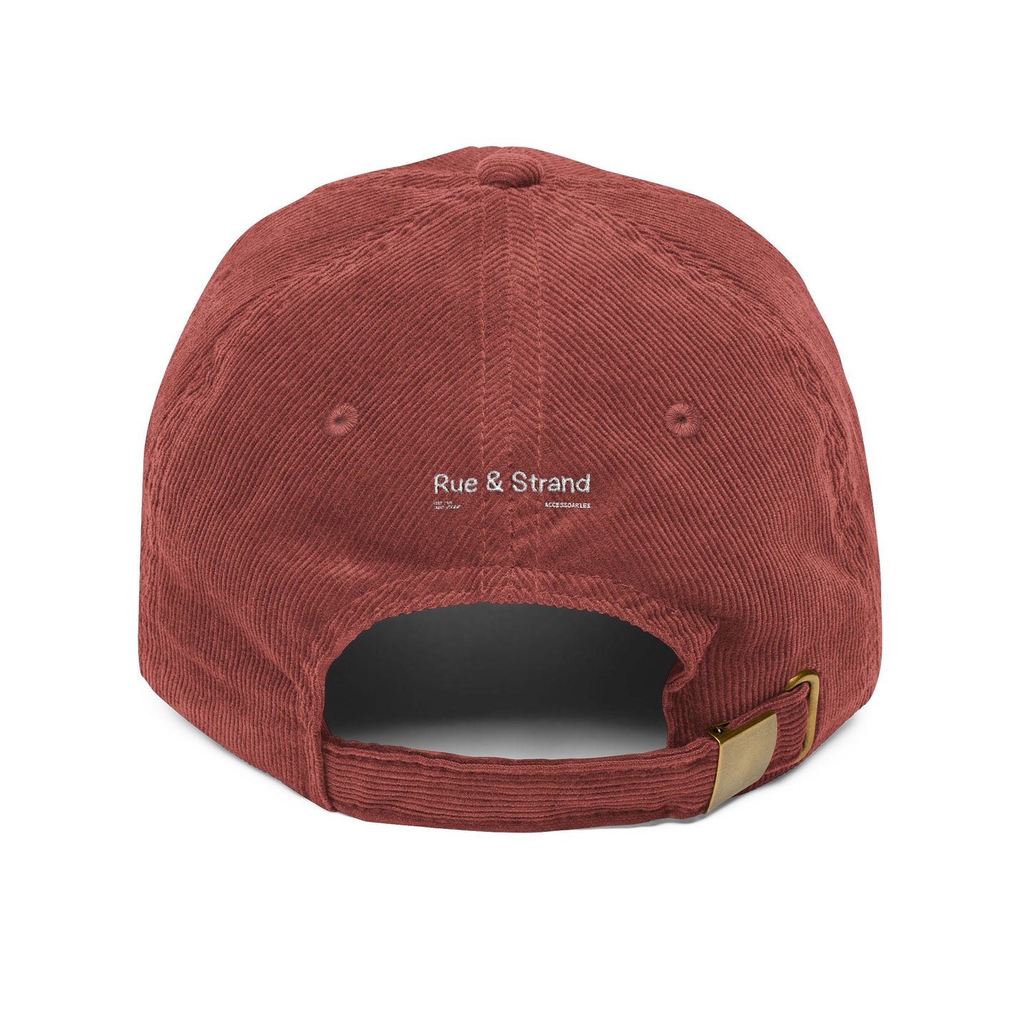 Saint Moritz Switzerland Embroided Daddy Cap (Red)