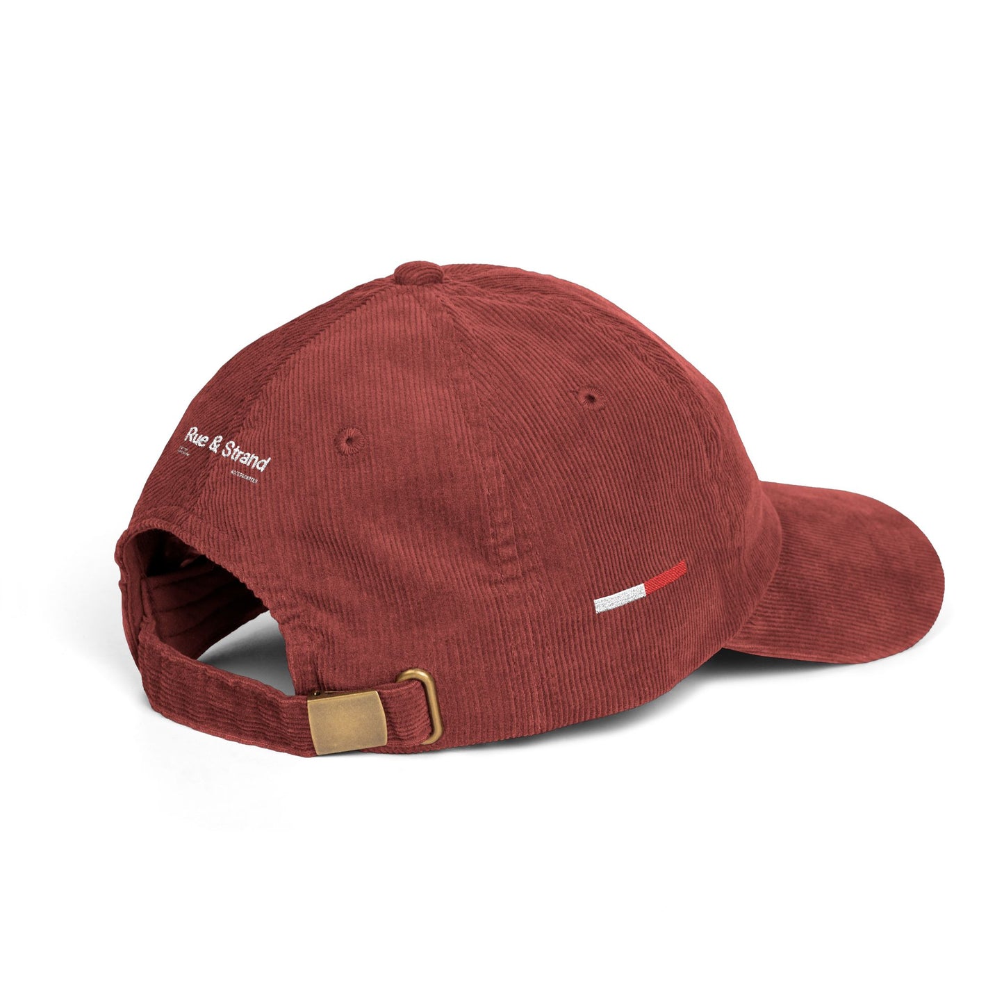 Saint Moritz Switzerland Embroided Daddy Cap (Red)