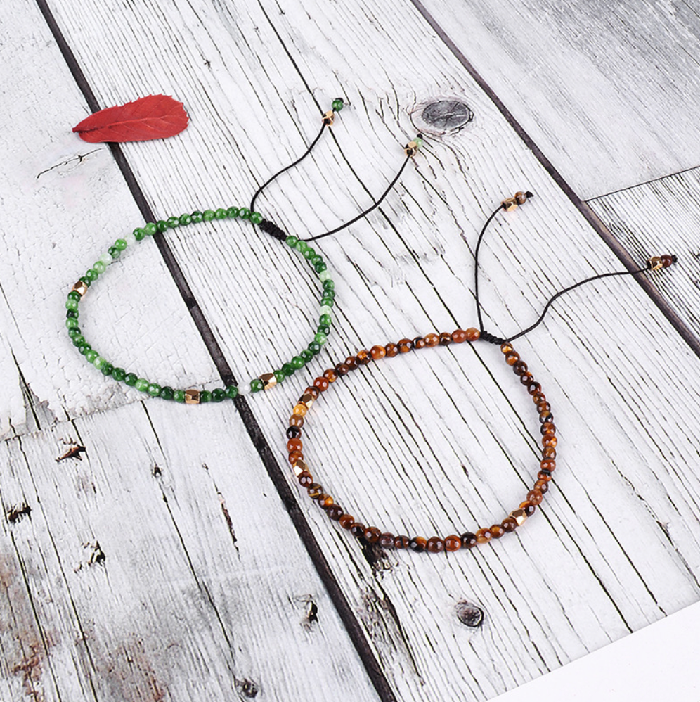 2mm "Zakynthos" Beaded Bracelet