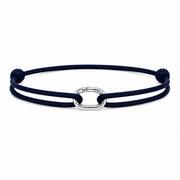 Cord Bracelet "Capri" (Navy Blue)