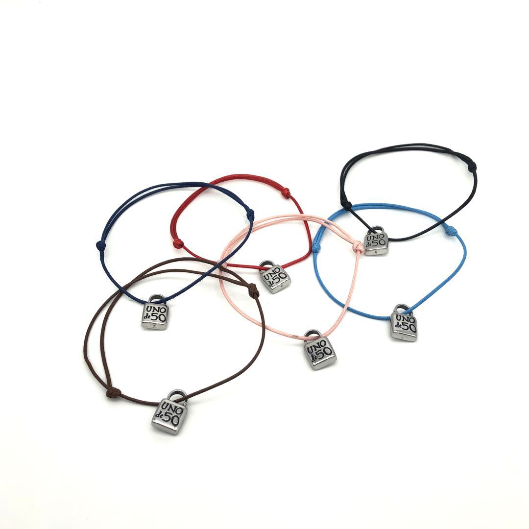 Uno de 50 Charm Bracelet (Navy Blue)