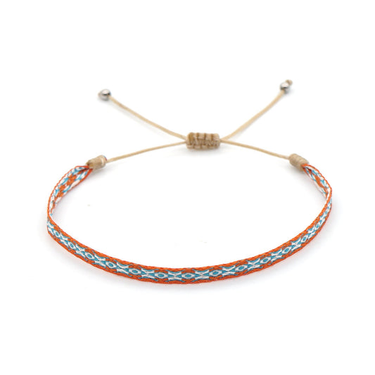 Vienna bracelet with classic bohemian patterns and delicate colors.