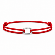 Cord Bracelet "Capri" (Red)