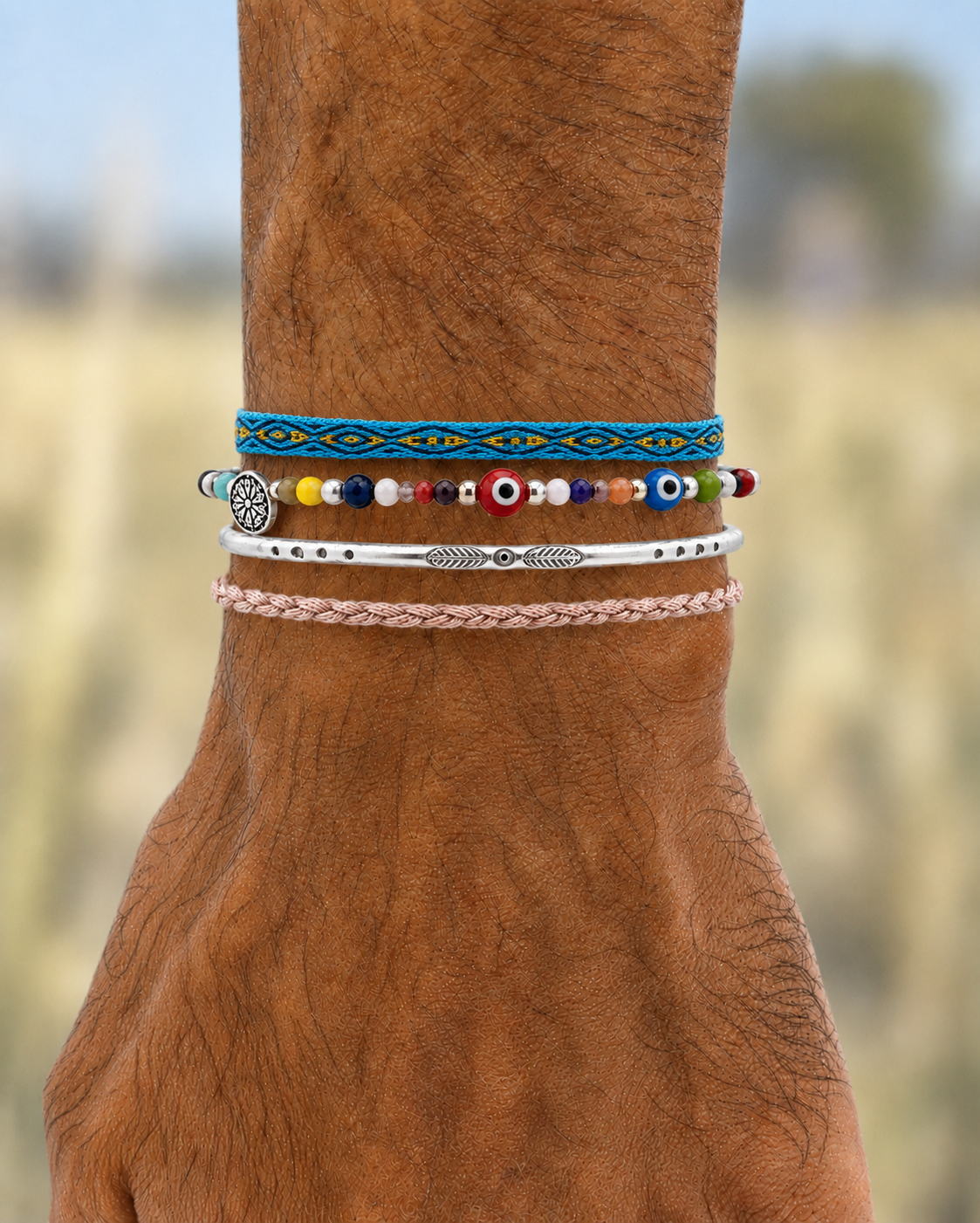 Lockup Silver Bangle – Rue & Strand