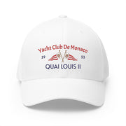 Monaco Yacht Club Embroidered Daddy Cap (White)