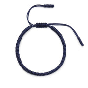 Pranayama Cord Bracelet (Black)