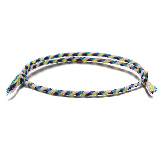 Tibetan String Bracelet Multi