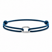 Cord Bracelet "Capri" (Blue)