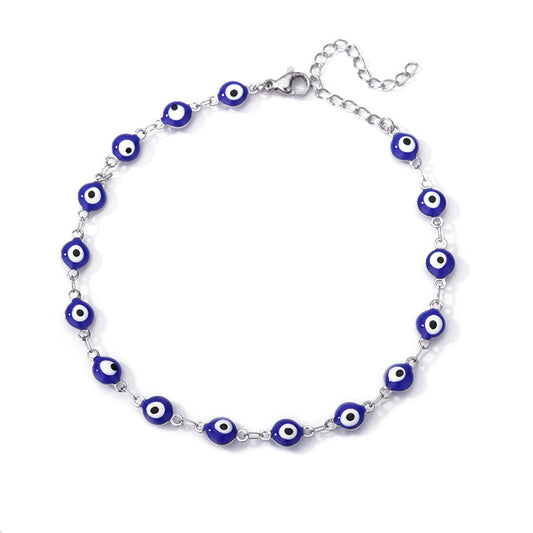 Bohemian Evil Eye Woven Bracelet