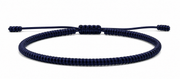 Pranayama Cord Bracelet (Navy Blue)