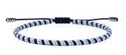 Pranayama Cord Bracelet (Colorful Blue)
