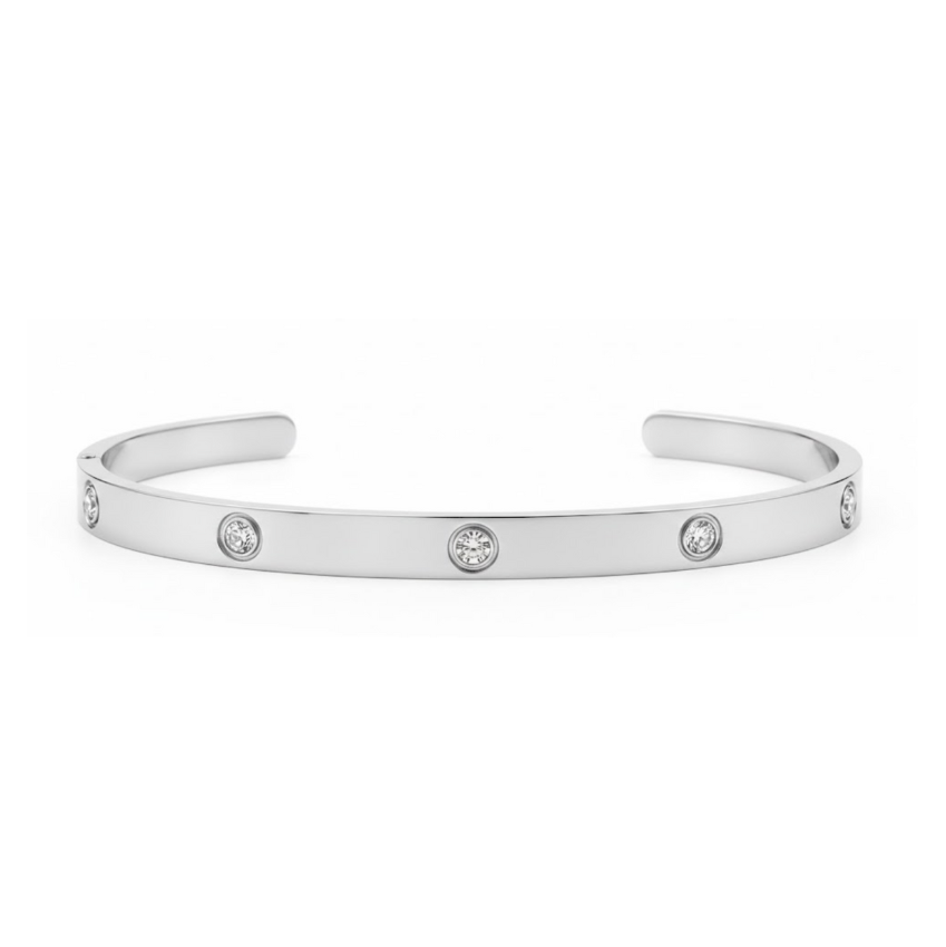 Lumière Crystal Bangle