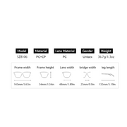 001 Champagne Sunglasses