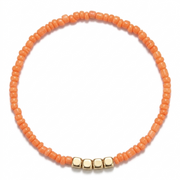 2mm "Cadaqués" Bracelet (Orange)