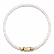 2mm "Cadaqués" Bracelet (White)