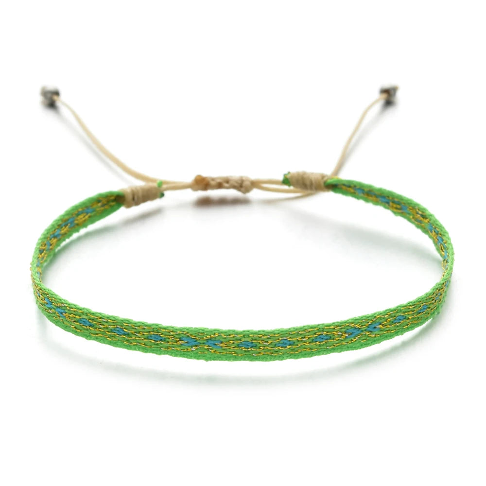 Bohemian Woven Bracelet - Tuscany