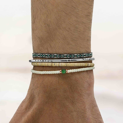 Silvermark Cuff – Tribal-Inspired Open Bangle
