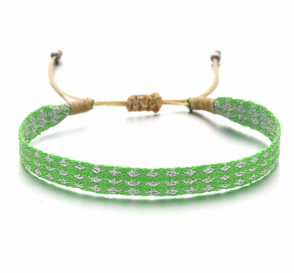 Handmade Purnama Bracelet – Bali Lime