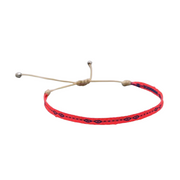 Handmade Purnama Bracelet – Coral Red