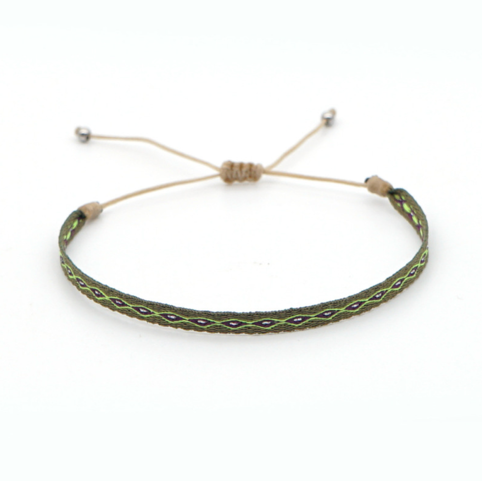 Bohemian Woven Bracelet - Capri