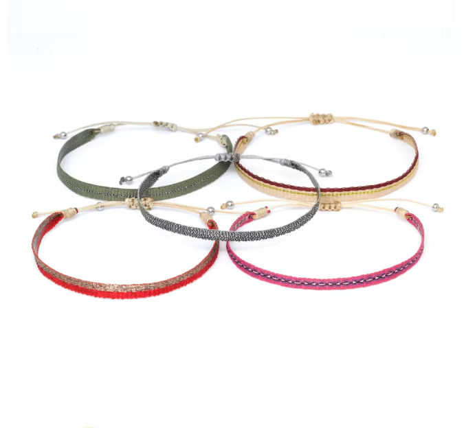 Bohemian Woven Bracelet - Corsica