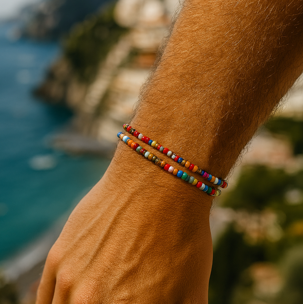 Handmade Beaded Bracelet – Portofino Pop