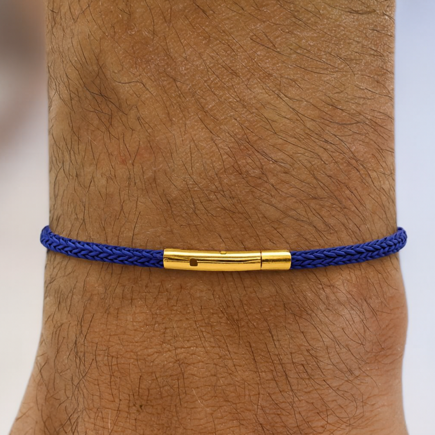 2mm Sailing Cord Bracelet – Aegean Blue