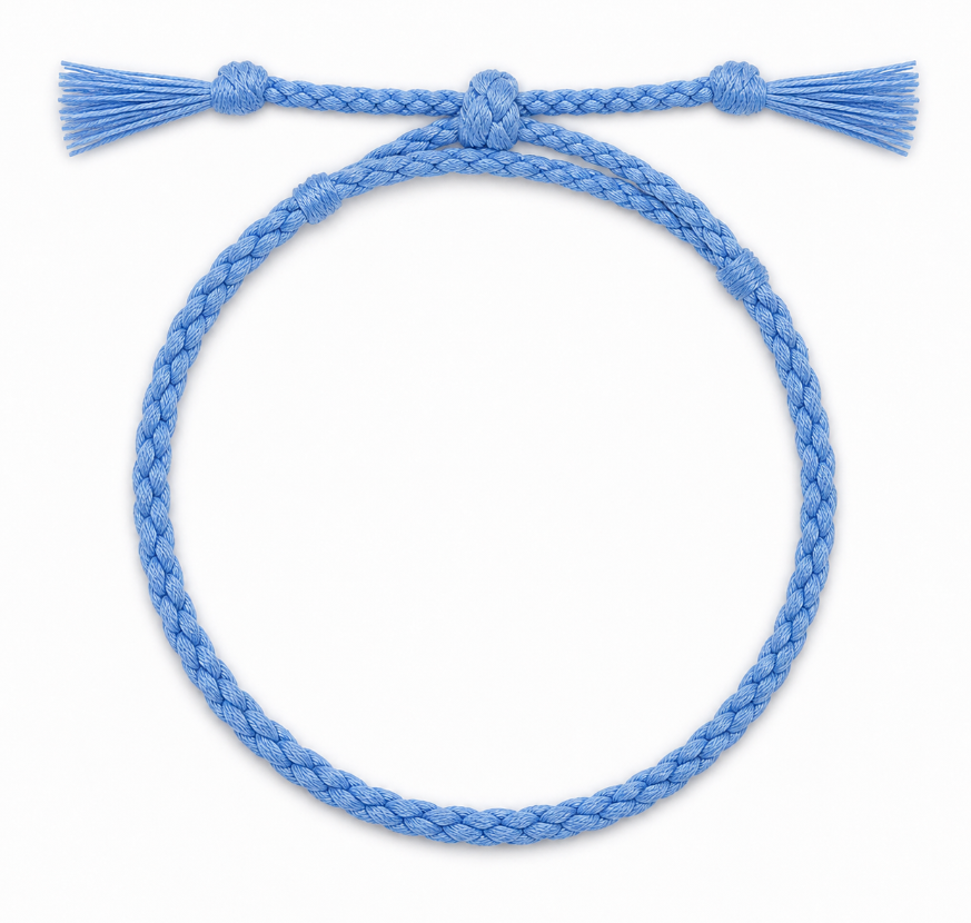 Cotton ”Neraya” Bracelet (Blue)