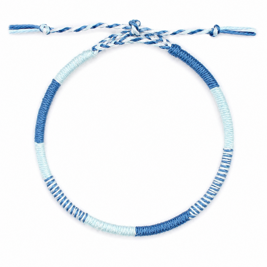 Cala Cord Bracelet (Coastal Blue)