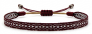 Purnama Handmade Bracelet (Bordeaux)