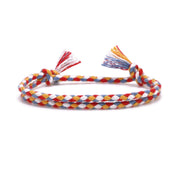 Pranayama Cotton Bracelet (Sunrise Twist)