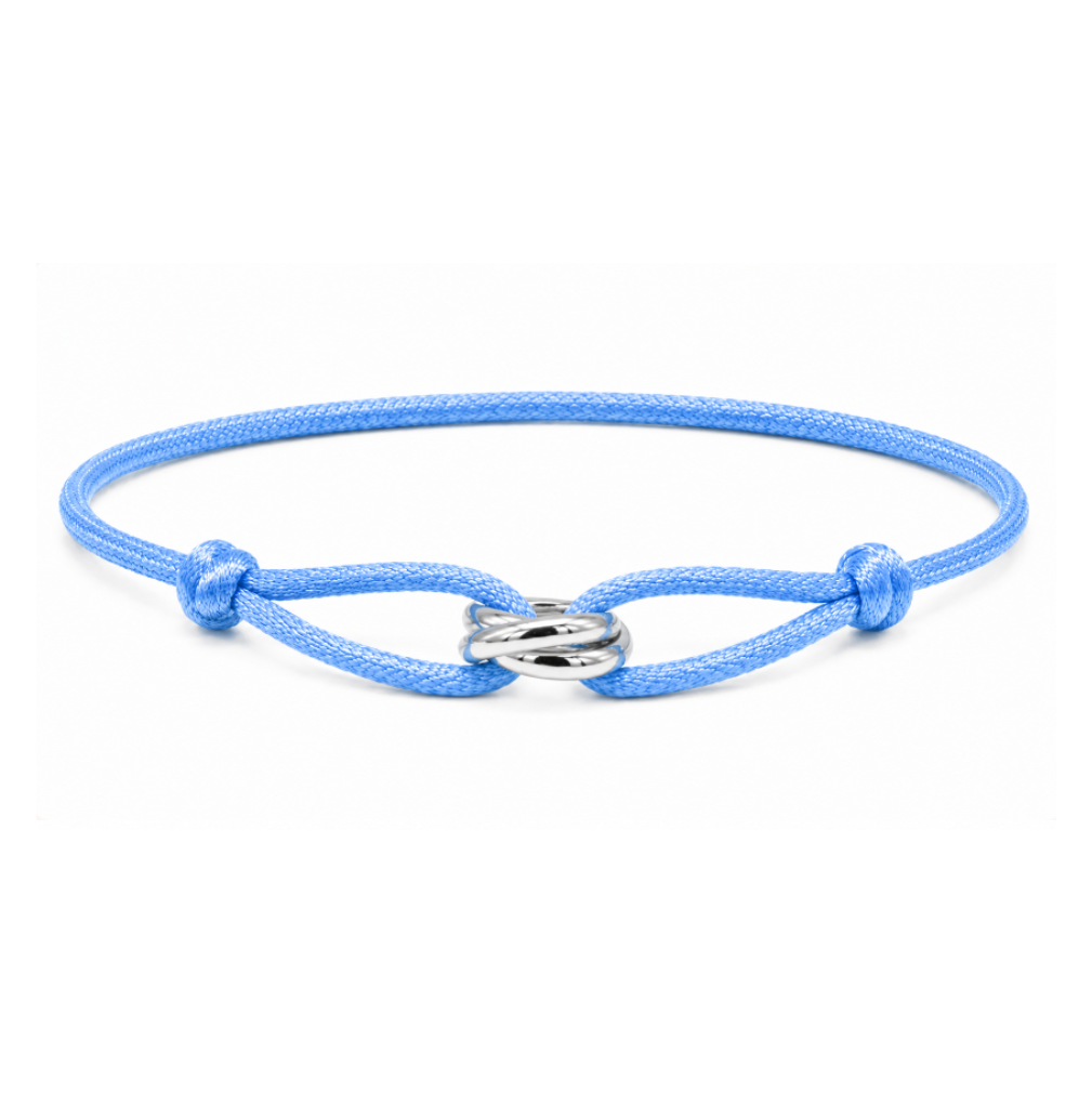 Côte Rope Bracelet (Light Blue)