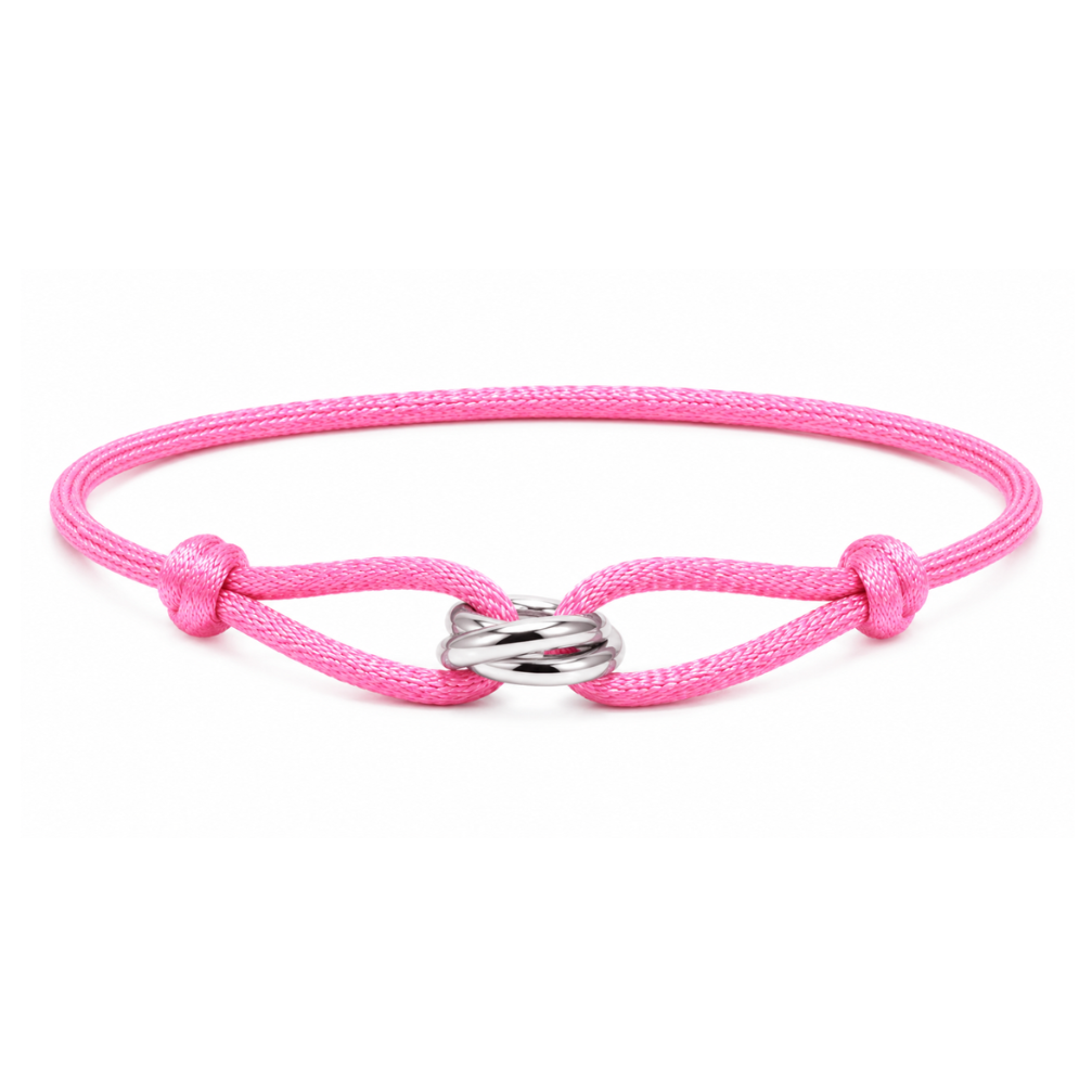 Côte Rope Bracelet (Fuchsia Pink)