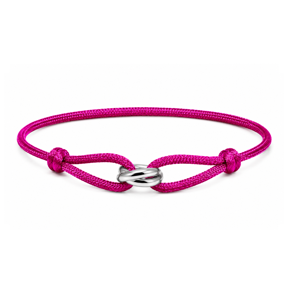 Côte Rope Bracelet (Magenta Pink)