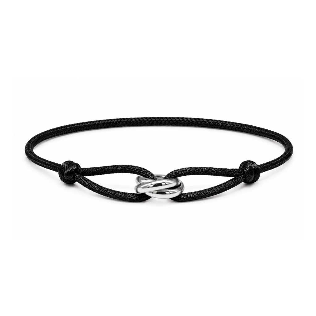 Côte Rope Bracelet (Jet Black)