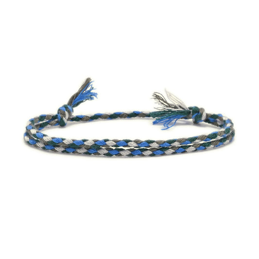 Pranayama Cotton Bracelet (Arctic Weave)